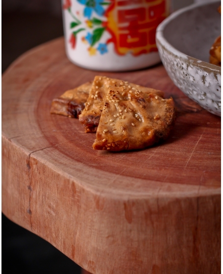 福州芝麻叉烧光饼（7片装) Fuzhou Guang Biscuit - Sesame Char Siu