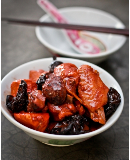 红糟酱焖鸡 Red Lees Braised Chicken