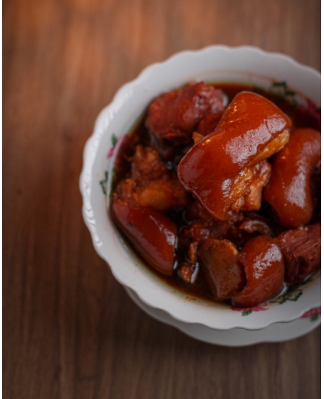 福州红酒卤猪手 Fuzhou Red-Wine Braised Pork Knuckle