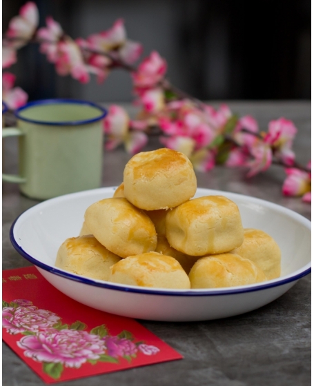 黄金凤梨酥 Home-made golden pineapple balls