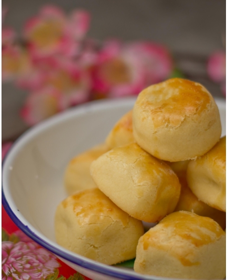 黄金凤梨酥 Home-made golden pineapple balls