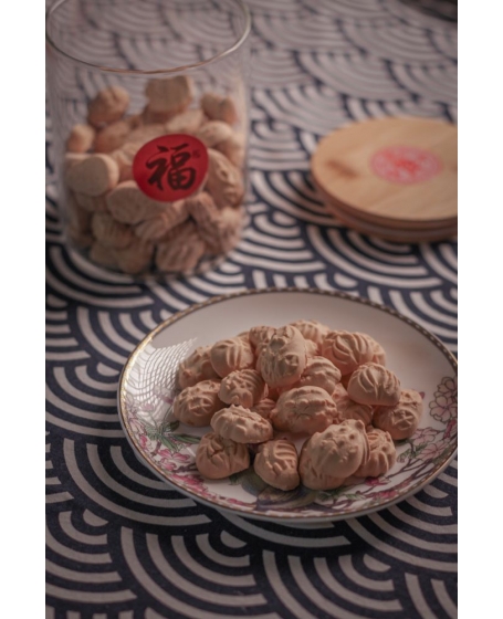 传统碳烤番婆饼 Traditional Charcoal Bake Kuih Bangkit